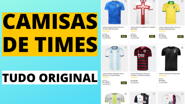 Camisas de times
