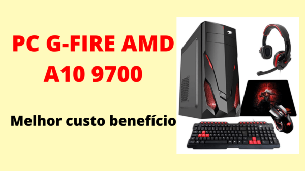 PC G-FIRE AMD A10 9700 8GB 1TB